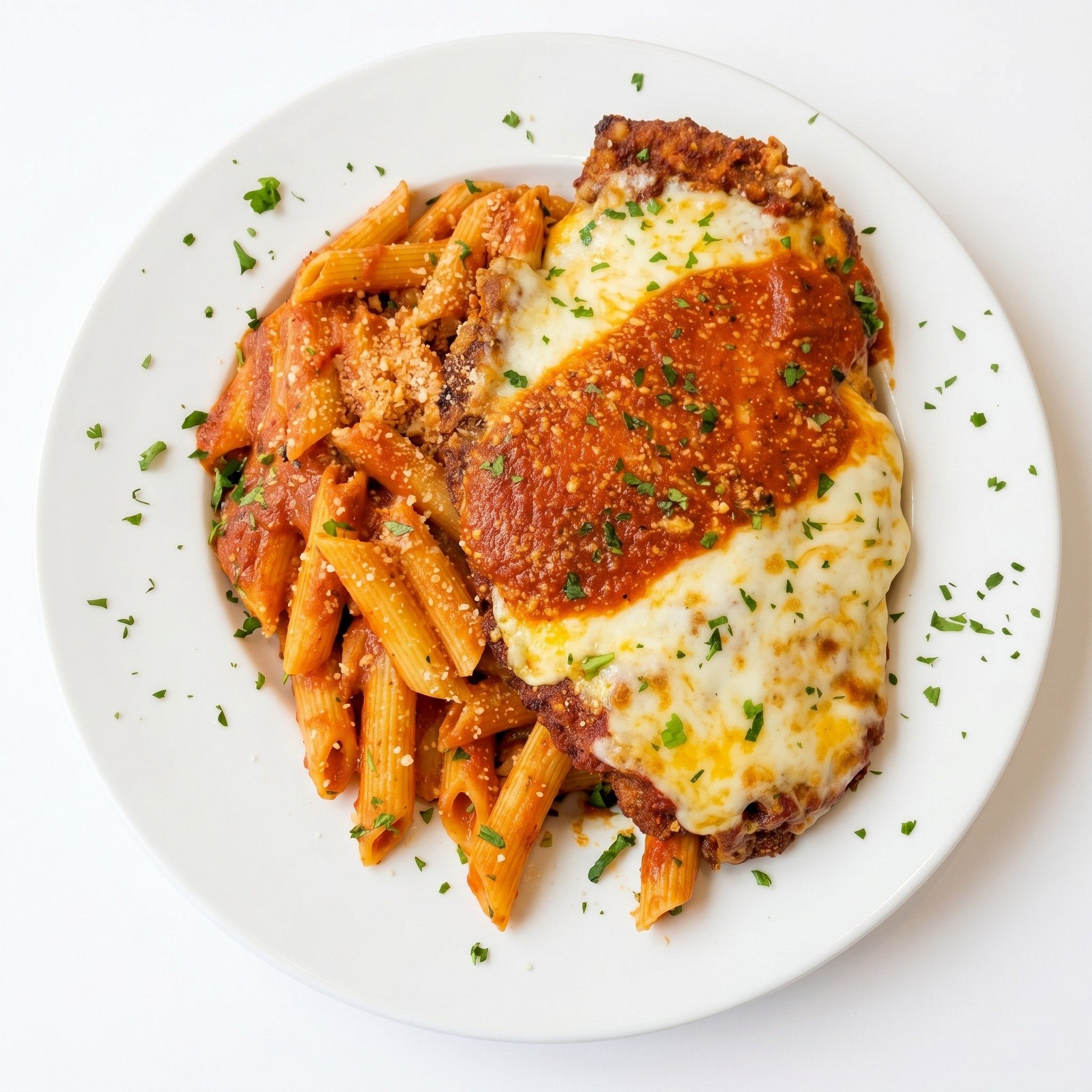 Chicken Parmigiana.