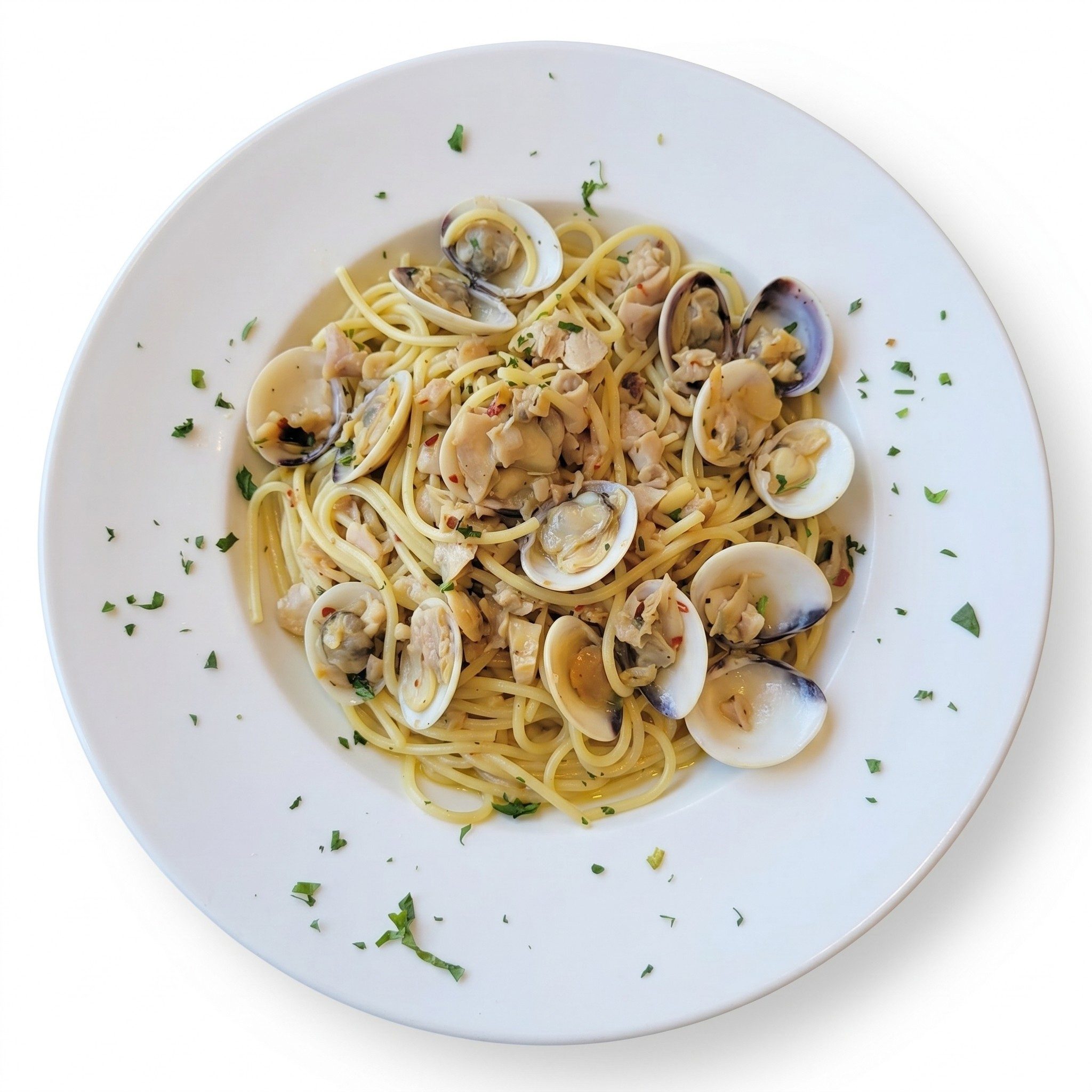 Linguine Clam Sauce.