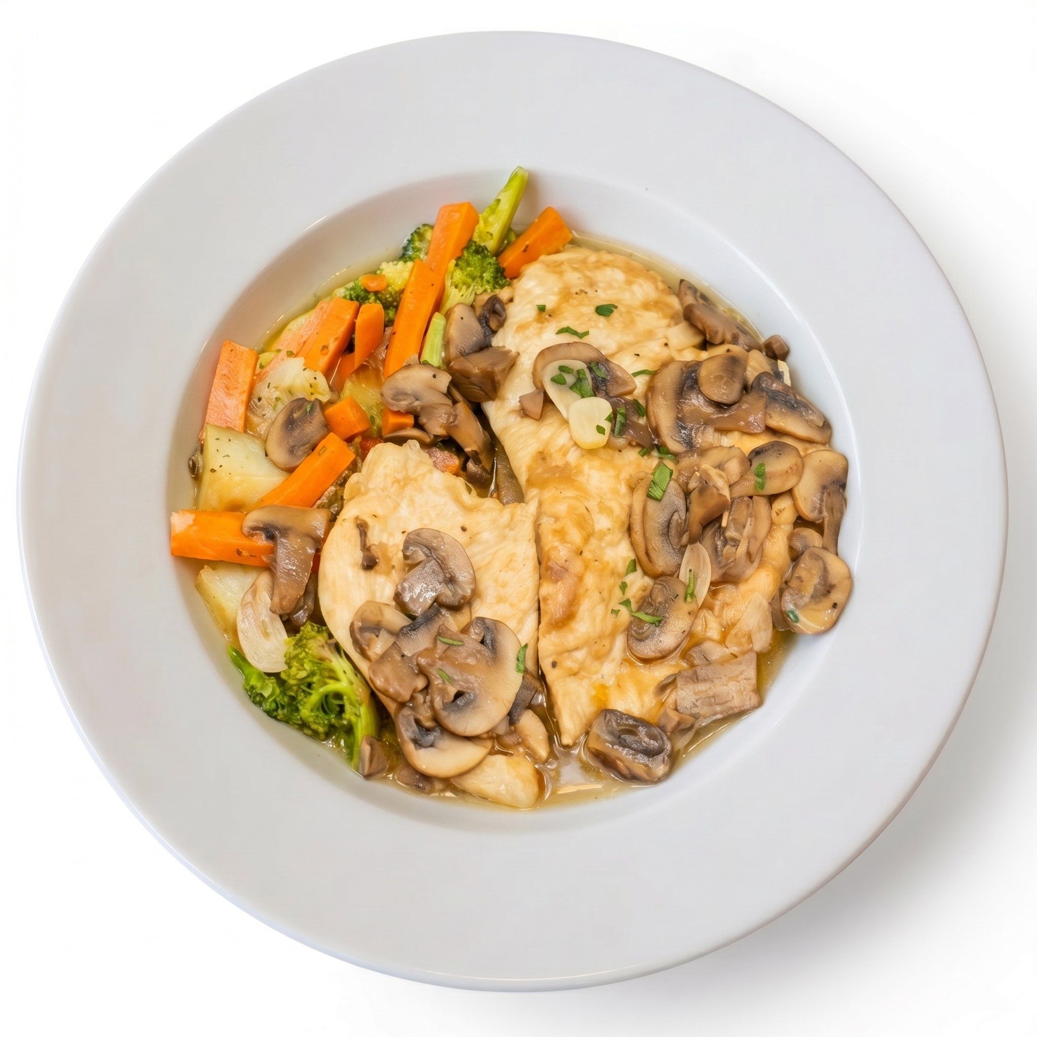 Chicken Marsala.