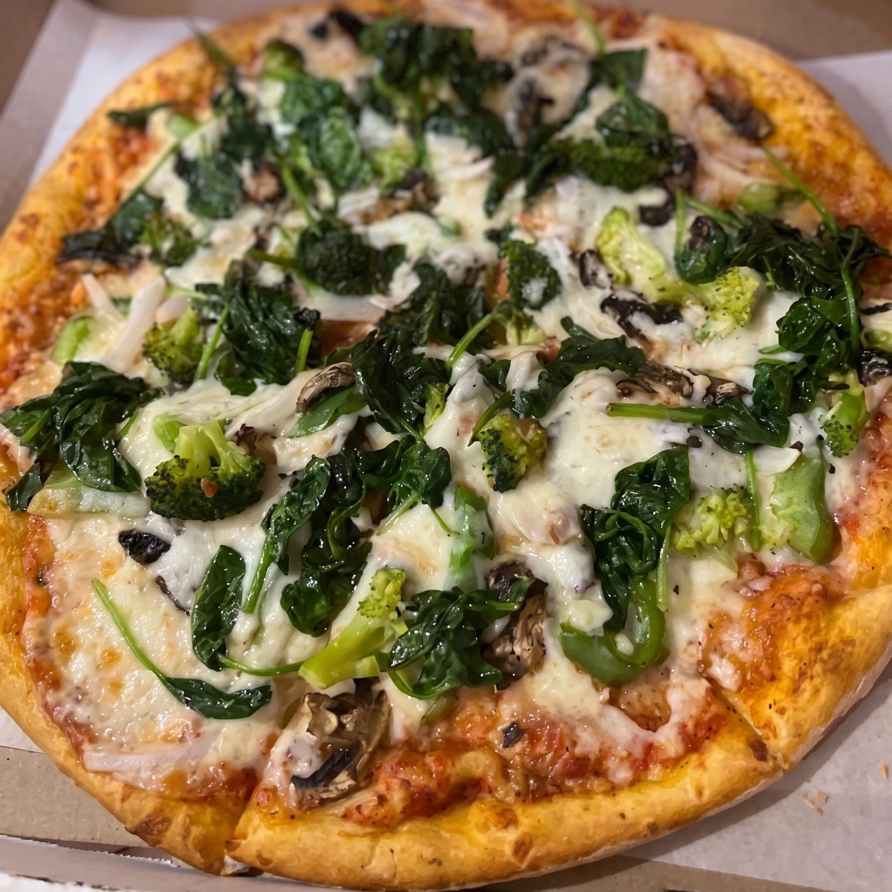 Vegetable Pizza.
