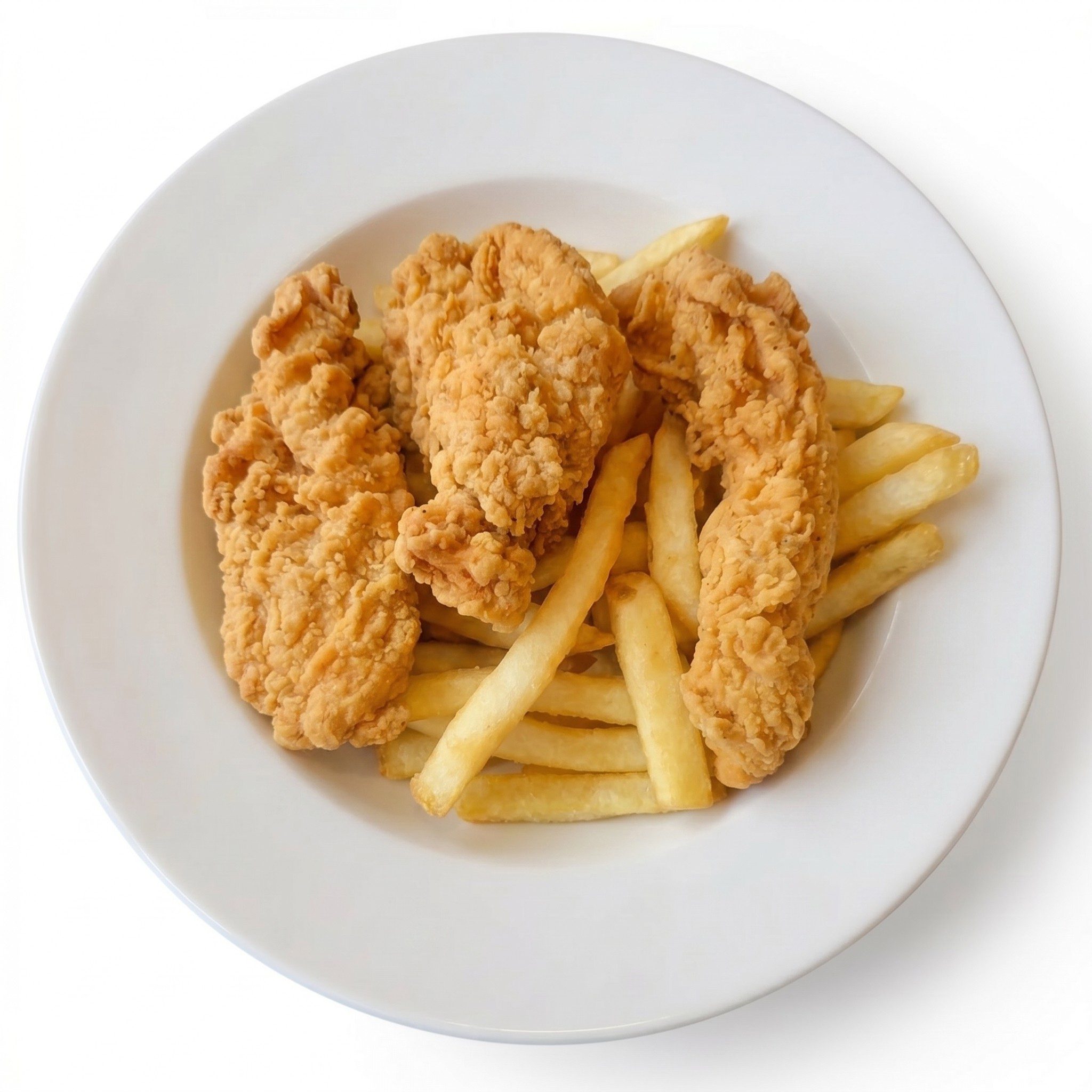 Kid's Chicken Fingers & Fries.