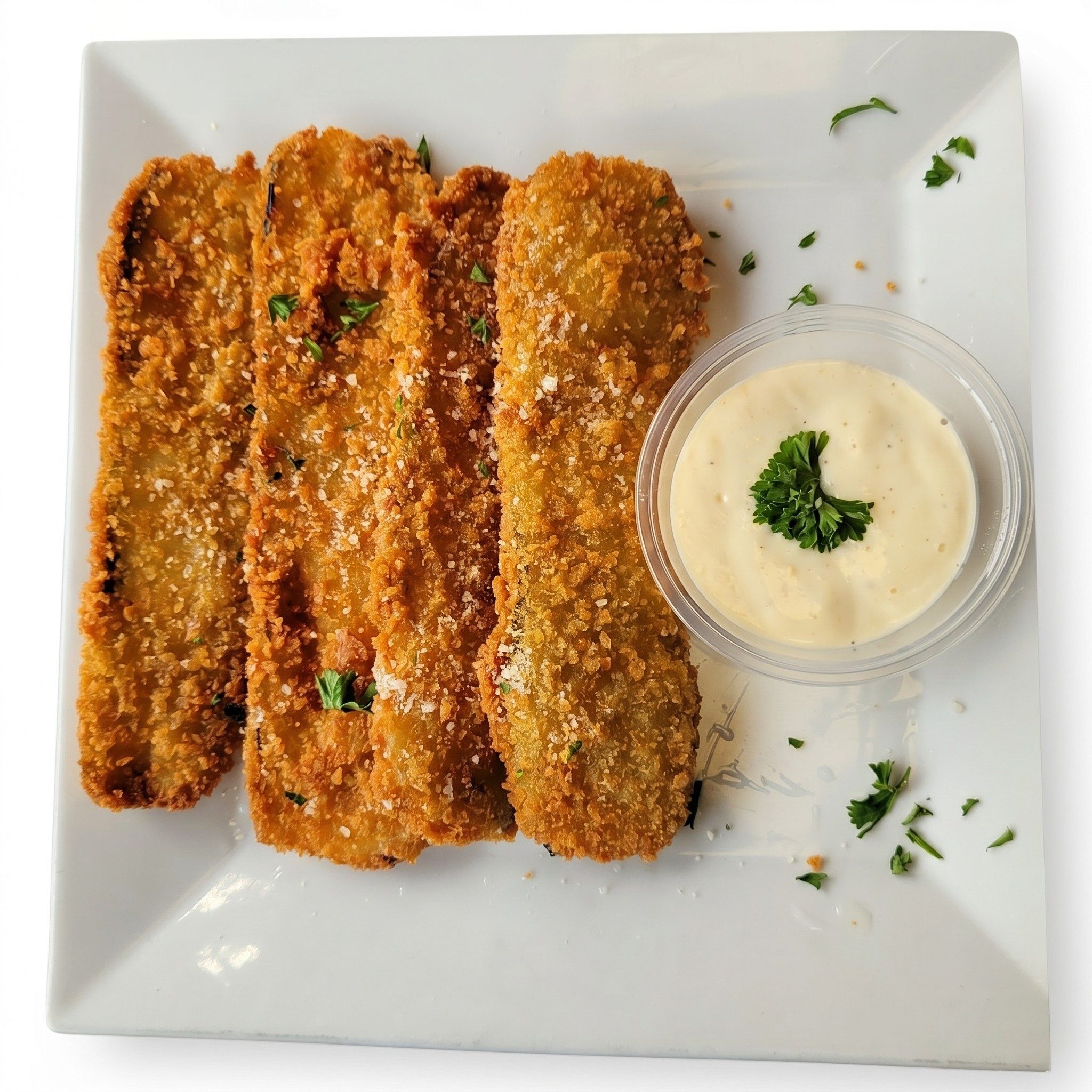 Fried Zucchini.